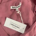 Reformation NEW NWT Evelyn One Shoulder Maxi Gown In Rose Petals Pink Photo 8