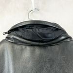 wilson's leather Vintage  Jacket Mens Large Lined Heavyweight Outdoor Grunge Goth Photo 7