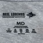 Reel Legends NEW "Thankful" Women's Size Medium Gray Sunset Pumpkin Thanksgiving Photo 4