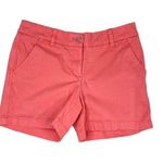 Southern Tide Women's Coral Pink Caroline Low Rise Preppy Casual Shorts Size 0 Photo 0