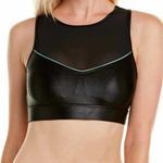 Koral  Vibrant Infinity Activewear Sports Bra Black Size Small Photo 0
