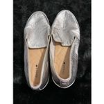 Birdies $130  The Swift Metallic Gold Leather Slip On Sneakers Tennis Shoes 8.5 Photo 2