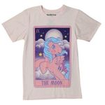 My Little Pony Pegasus Pony on the Moon Tarot Card Graphic T Photo 0