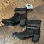 Frye Jane Strappy short boots distressed suede Photo 3