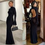 House Of CB ‎ Sancha Black Knit Maxi Dress NWOT size XL Photo 0