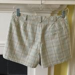 J.Crew Vintage Plaid Hi Rise Shorts Tan - Sz 6 Photo 1