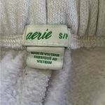Aerie  Women’s Sz S White Fleece-Of-Mind High Waisted Shorts‎ Photo 6