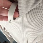 Aritzia  Babaton Traverse Turtleneck Ribbed Sweater Cream Size Small Photo 8