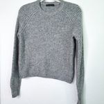 Brandy Melville  Gray Pullover Knit Sweater Photo 3