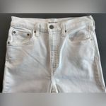 Aritzia  Denim Forum Twiggy‎ White Jeans High Rise Flare Size 27L Photo 4