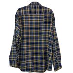 Windridge Multicolored Plaid Button Down Flannel Shirt Blue Size XL Photo 3