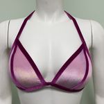 Victoria's Secret VICTORIA’S SECRET PINK & PURPLE OMBRÉ VELVET TOP M Photo 1