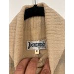 Vintage Jocomola de Sybilla Wool Embroidered Turtle neck Dress Beige Floral L Tan Size L Photo 8