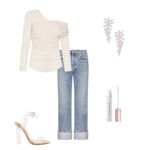 Susana Monaco NWT Gathered Top in Blanched Almond Size M Photo 4