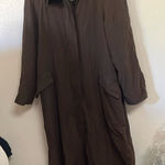 Anne Klein FINAL MARKDOWN velvet collar trench coat 10 Photo 0