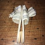 Kelsi Dagger  Brooklyn 7.5 striped bow sandals Photo 2