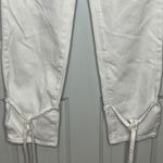 Good American  White High Rise Tie Ankle Straight Leg Jeans Size 4 27 Photo 5