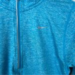 Nike  Running Dri Fit Blue Activewear Quarter Zip Size XS Photo 4