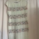 St. John White Sheath Mini Dress Photo 1