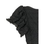 Cinq à Sept Cinq a Sept- Ruffle Bodysuit in Black Photo 4