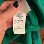 J.Crew  Green Smocked Tie Front A-Line Dress size 10 Photo 8