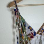 In April 1986 Dress Womens Small Medium Floral Maxi Boho Sundress Lined colorful White Photo 13