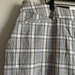 Ava & Viv  Women's Plus Size Cream Plaid High Rise Tapered Pants - Size 22 - NWT Photo 3