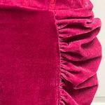 Pretty Little Thing Hot Pink Velvet Underbust Binding Detail Halterneck Bodycon Dress Photo 8