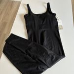 Vuori New  DreamKnit Halo Essential Black Jumpsuit Athleisure One Piece Womens L Photo 4