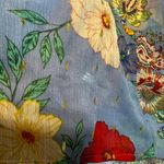 Anthropologie Fig & Flower Womens Floral Puff Sleeve Top 3X Peasant Boho Cottagecore Flowy Photo 8