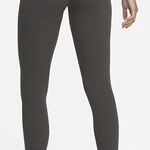 Nike NEW Yoga Dri-FIT Luxe High-Waisted 7/8 Color-Block Leggings Grey Mint XXL Photo 1