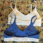Hanes Women's  2 Pack Tee Shirt Bra, Size L, NWOT Photo 1
