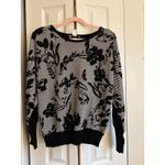 White House | Black Market Lightweight Floral Sweater – Size Large – NWT MSRP $70 Photo 1