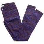 Free People  Tribal Aztec Ikat Skinny Jeans Photo 0