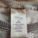 secret treasures  Cozy Gray Pajama Set with Bear and Snowflakes Photo 1