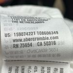 Abercrombie & Fitch Women's Tie Strap Linen-Blend Mini Small Dress Tiered Y2K Photo 10