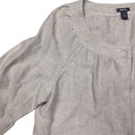 Kenneth Cole Reaction Women's Ivory Bolero Jacket Size 12 Casual Button Up Photo 1