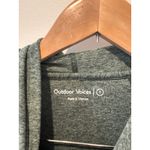 Outdoor Voices  Heathered Green Long Sleeve Hoodie Sweatshirt Size S Photo 1