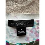August Silk Women's M Floral Cardigan Sweater Multicolor Long Sleeve Photo 4