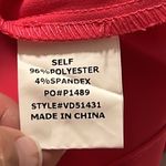 Vine & Love  medium pink fuchsia womens slip dress vneck front pockets not lined Photo 9