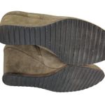 Linea Paolo  Winslet Wedge Ankle Booties Heel Women 6 Beige Sparkle Glitter Brown Photo 6