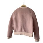 Top Shop Padded Bomber Zip Jacket Dusty Rose Women’s S Barbie Core Academia Photo 3