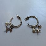 Brighton  Starfish Hoop Earrings with Pearl Accent and‎ Beads Dangle Photo 4
