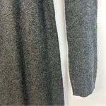 J. JIll Fair Isle Grey Nordic Long Sleeve Knit Midi Sweater Dress Size Small Gray Photo 12