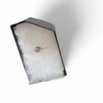 Dainty Raw Druzy Boho Ring‎ Gold Photo 7