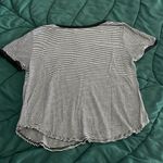 Alya Francescas  “Love made me do it” decal striped top Photo 4