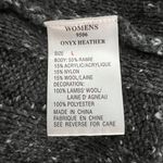 Woolrich  Sweater Womens Large Gray White 1/4 Zip Gorpcore Cabincore Heritage‎ Photo 6
