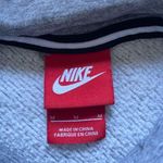 Nike Grey Hoodie Funnel Cowl Neck Size Medium Athleisure Sporty Active Wear Photo 4