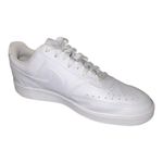 Nike Women's Court Vision Low White Sneaker size 10.5 Photo 1