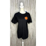 Hanes Clemson Tigers Women's Medium Black & Neon Short Sleeve Casual‎ Summer T-Shirt Photo 2